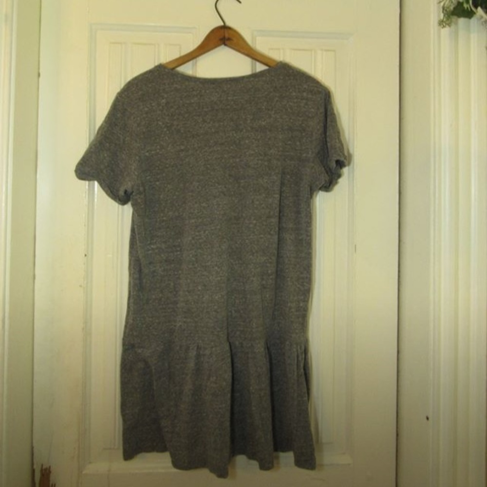 Gray T-Shirt Dress